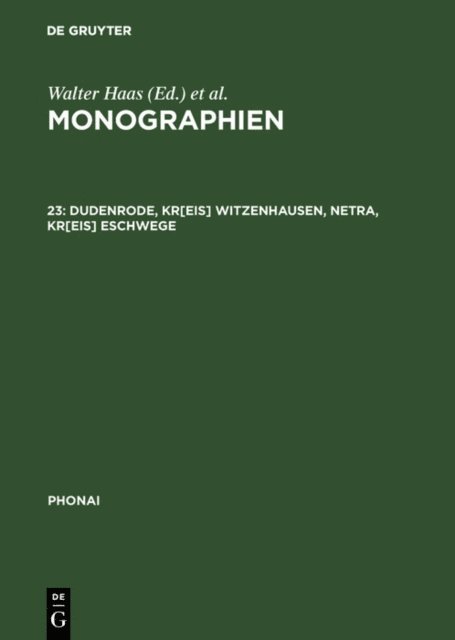 Ingrid Guentherodt - Dudenrode, Kr[eis] Witzenhausen, Netra, Kr[eis] Eschwege, E-bok