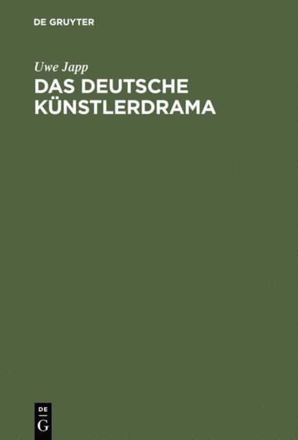 Uwe Japp - Das deutsche Künstlerdrama, E-bok