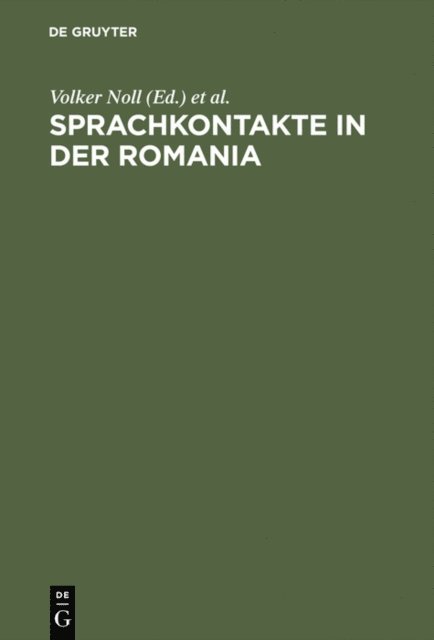 Sylvia Thiele, Volker Noll - Sprachkontakte in der Romania, E-bok