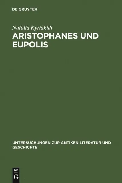 Natalia Kyriakidi - Aristophanes und Eupolis, E-bok. Tillgänglighet: Lägg i varukorg