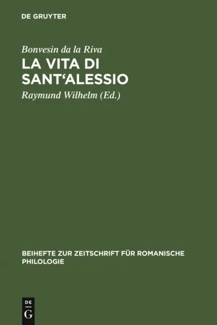 Raymund Wilhelm - La Vita di Sant'Alessio, E-bok. Tillgänglighet: Lägg i varukorg