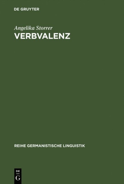 Angelika Storrer - Verbvalenz, E-bok