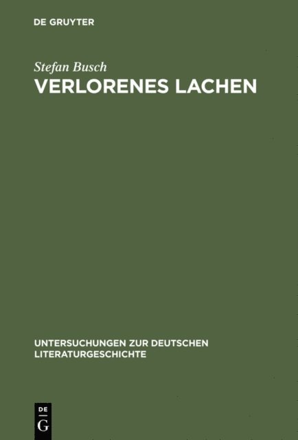 Stefan Busch - Verlorenes Lachen, E-bok