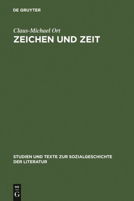 Claus-Michael Ort - Zeichen und Zeit, E-bok