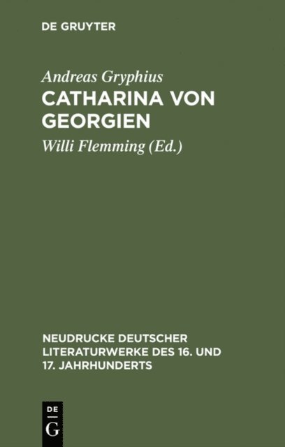 Willi Flemming - Catharina von Georgien, E-bok