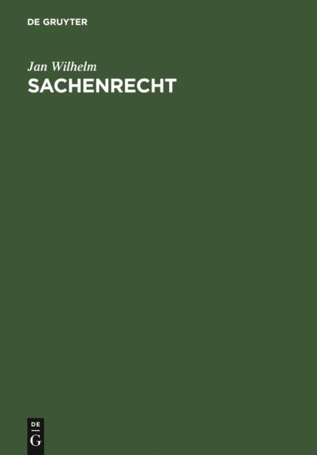 Jan Wilhelm - Sachenrecht, E-bok