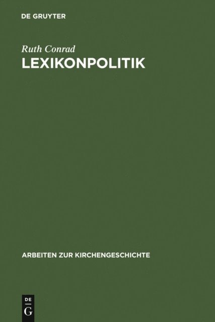 Ruth Conrad - Lexikonpolitik, E-bok