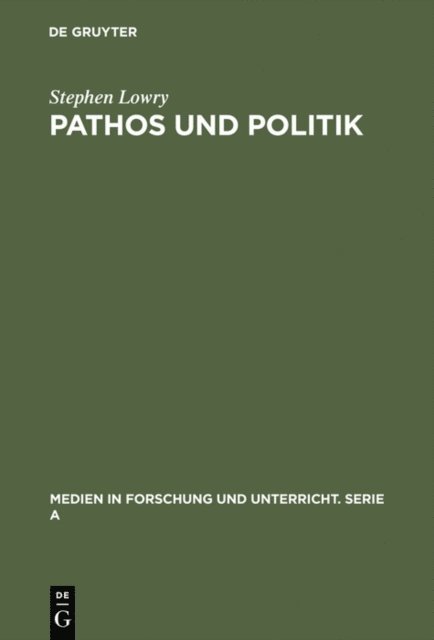 Stephen Lowry - Pathos und Politik, E-bok