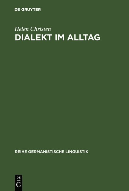 Helen Christen - Dialekt im Alltag, E-bok