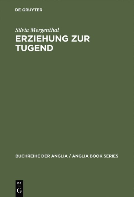 Silvia Mergenthal - Erziehung zur Tugend, E-bok