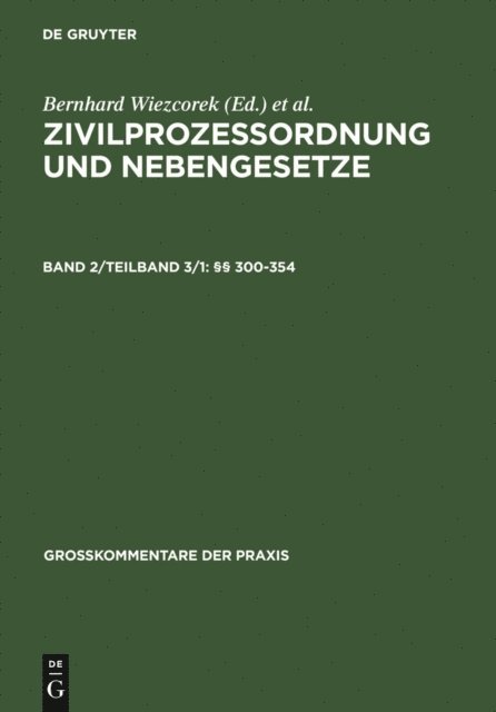 Hans-Gunther Borck, Rolf A. Schutze, Wolfgang Buscher, Hartmut Rensen - §§ 300-354, E-bok