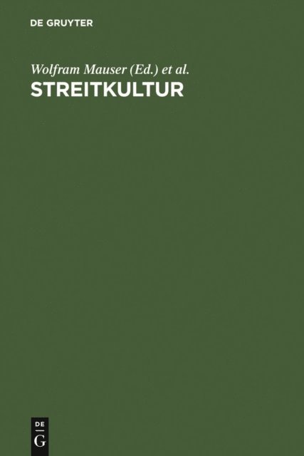 Gunter Sae, Wolfram Mauser - Streitkultur, E-bok