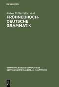 Frühneuhochdeutsche Grammatik