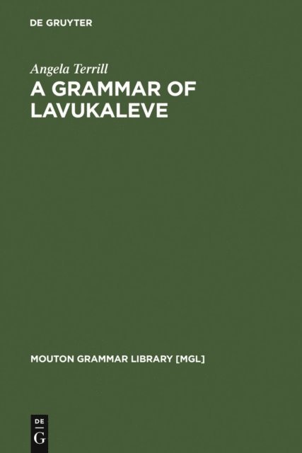 Angela Terrill - Grammar of Lavukaleve, E-bok