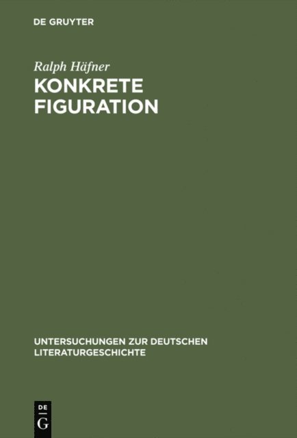 Ralph Hafner - Konkrete Figuration, E-bok