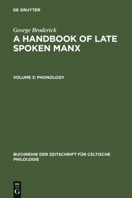 George Broderick - Phonology, E-bok