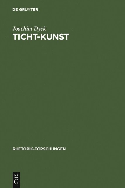 Joachim Dyck - Ticht-Kunst, E-bok