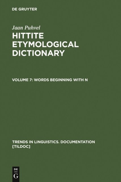 Jaan Puhvel - Words beginning with N, E-bok