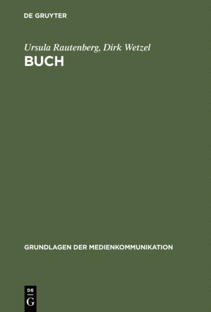 Dirk Wetzel, Ursula Rautenberg - Buch, E-bok