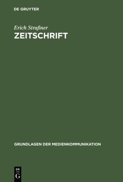 Erich Straner - Zeitschrift, E-bok