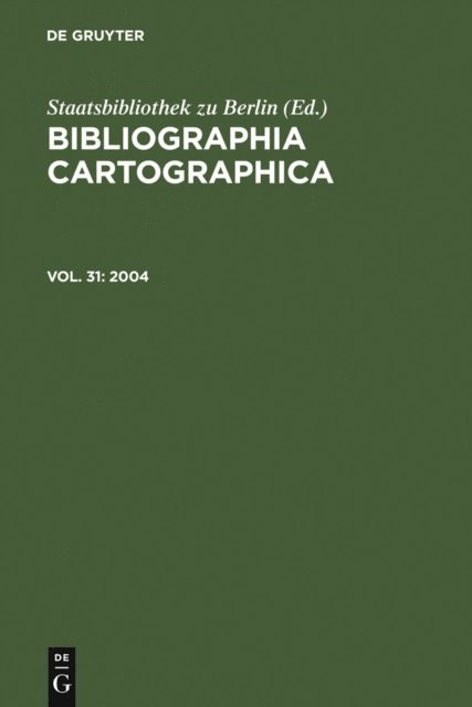 Staatsbibliothek zu Berlin - 2004, E-bok
