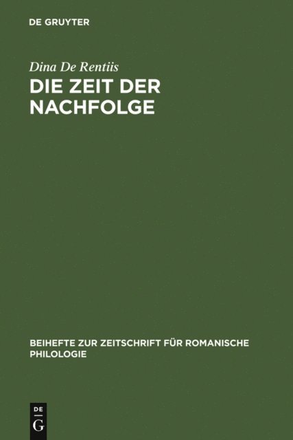 Dina De Rentiis - Die Zeit der Nachfolge, E-bok