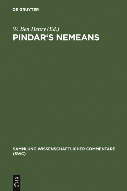 W. Ben Henry - Pindar's Nemeans, E-bok