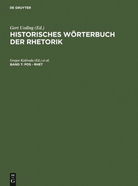 Sandra Frohlich, Thomas Zinsmaier, Franz-Huber Robling, Gregor Kalivoda - Pos - Rhet, E-bok
