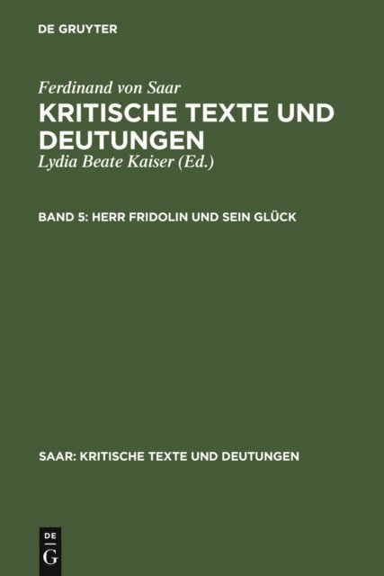 Lydia Beate Kaiser - Herr Fridolin und sein Glück, E-bok