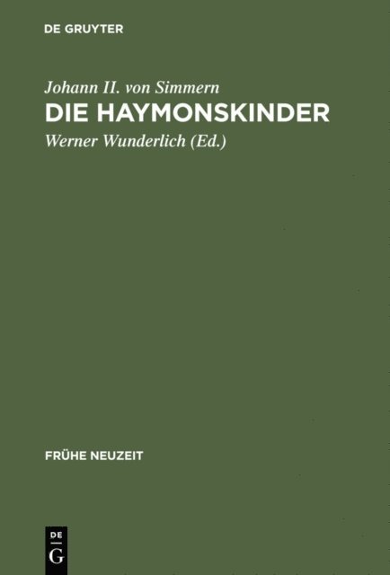 Werner Wunderlich - Die Haymonskinder, E-bok