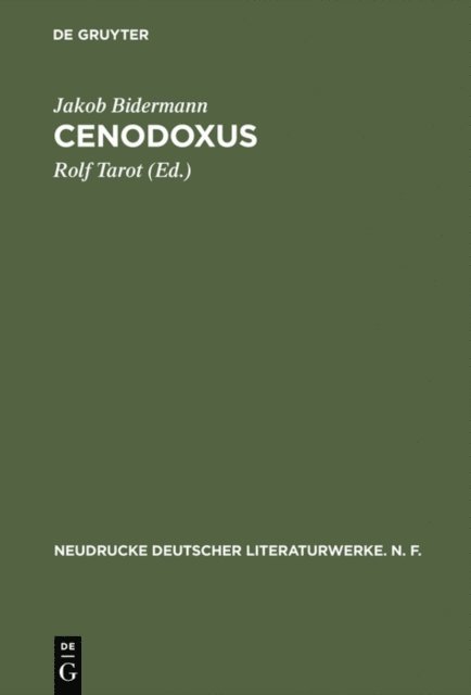Rolf Tarot - Cenodoxus, E-bok