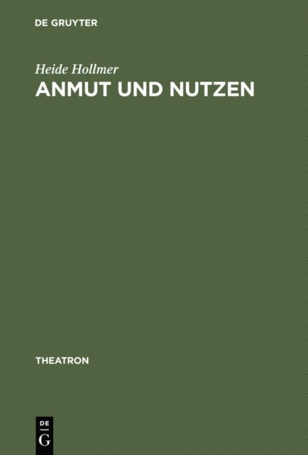 Heide Hollmer - Anmut und Nutzen, E-bok