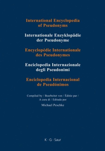 Michael Peschke - Orth - Russenberger, E-bok