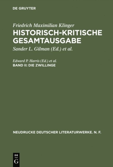 Karl-Heinz Hartmann, Ekhard Haack, Edward P. Harris - Die Zwillinge, E-bok