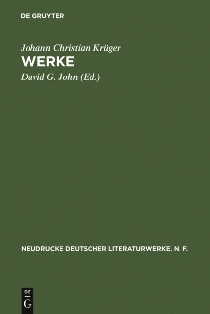 David G. John - Werke, E-bok