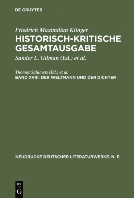 Sander L. Gilman, Thomas Salumets - Der Weltmann und der Dichter, E-bok