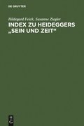 Index zu Heideggers &quote;Sein und Zeit&quote;