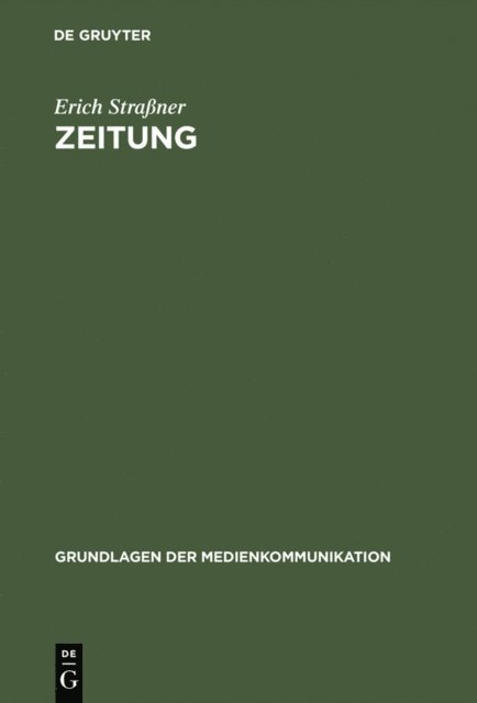 Erich Straner - Zeitung, E-bok