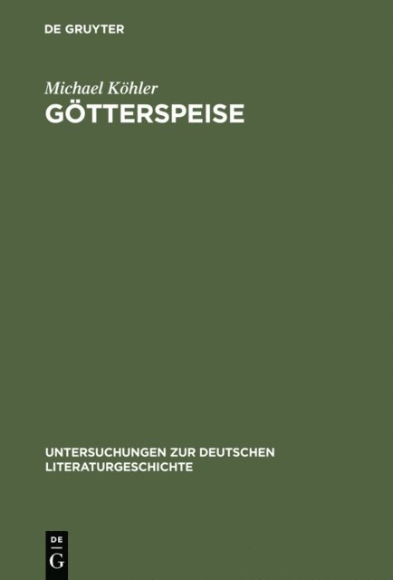 Michael Kohler - Götterspeise, E-bok