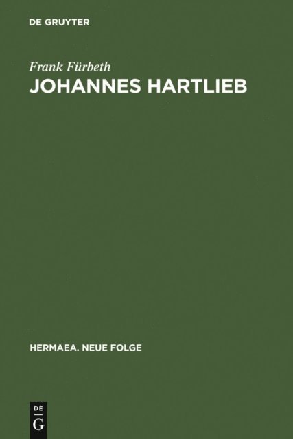 Frank Furbeth - Johannes Hartlieb, E-bok