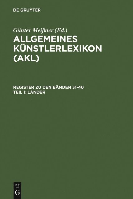 Wolf Tegethoff, Benedicte Savoy, Andreas Beyer - Länder, E-bok