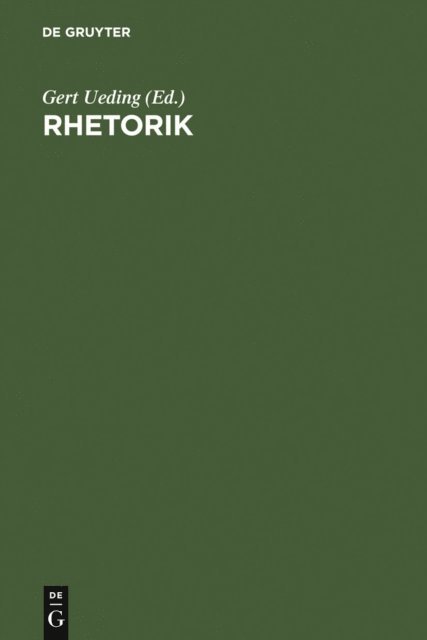 Gert Ueding - Rhetorik, E-bok
