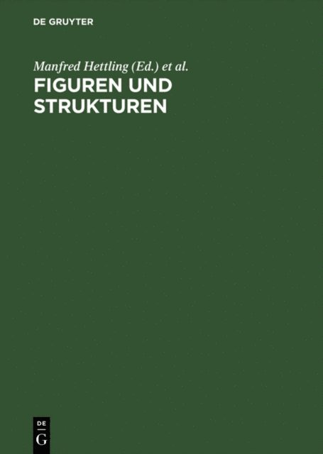 Susanne Schotz, Uwe Schirmer, Manfred Hettling - Figuren und Strukturen, E-bok
