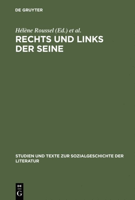 Lutz Winckler, Helene Roussel - Rechts und links der Seine, E-bok