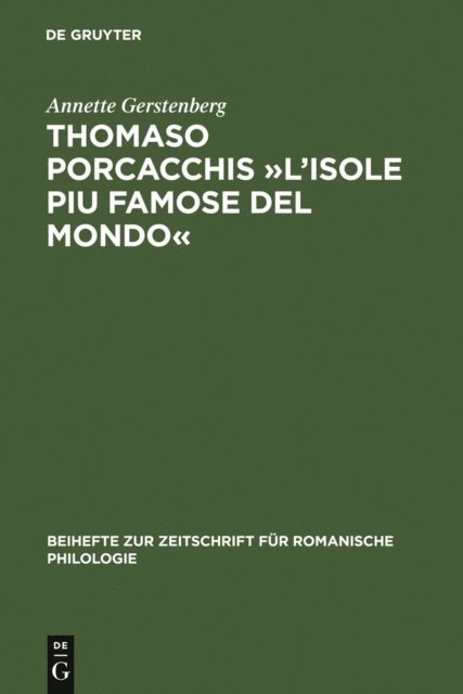 Annette Gerstenberg - Thomaso Porcacchis »L'Isole piu famose del mondo«, E-bok