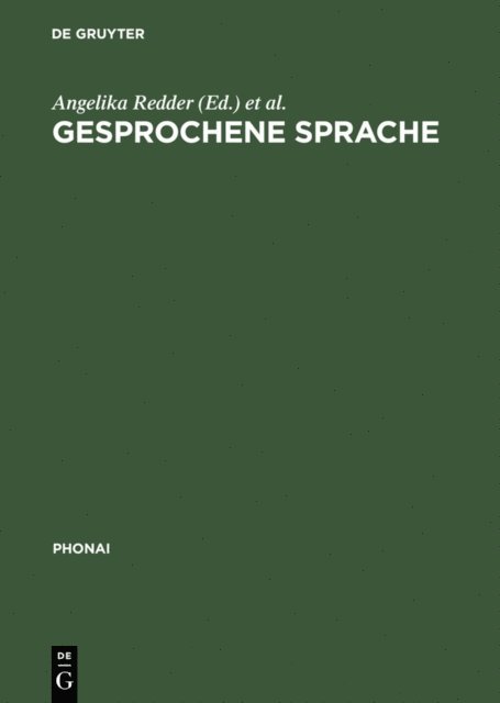 Konrad Ehlich, Angelika Redder - Gesprochene Sprache, E-bok