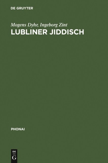 Ingeborg Zint, Mogens Dyhr - Lubliner Jiddisch, E-bok