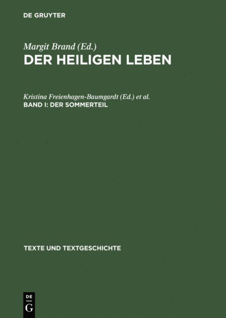 Werner Williams-Krapp, Ruth Meyer, Kristina Freienhagen-Baumgardt - Der Sommerteil, E-bok