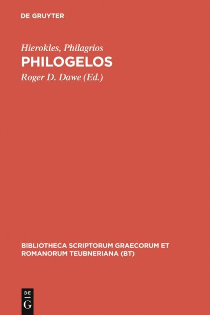 Philagrius, Hierocles, Roger D. Dawe - Philogelos, E-bok