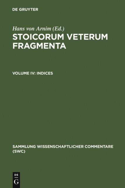 Hans von Arnim - Indices, E-bok